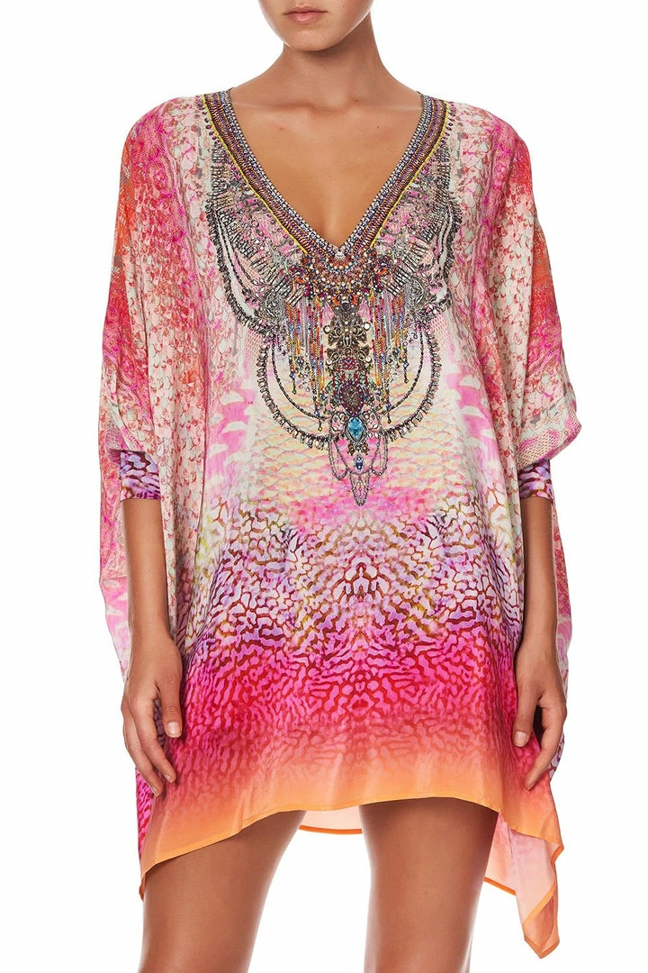 Camilla EBoutique (US) SHORT KAFTAN WITH CUFF SERPENTINE DREAMS