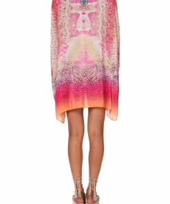 Camilla EBoutique (US) SHORT KAFTAN WITH CUFF SERPENTINE DREAMS