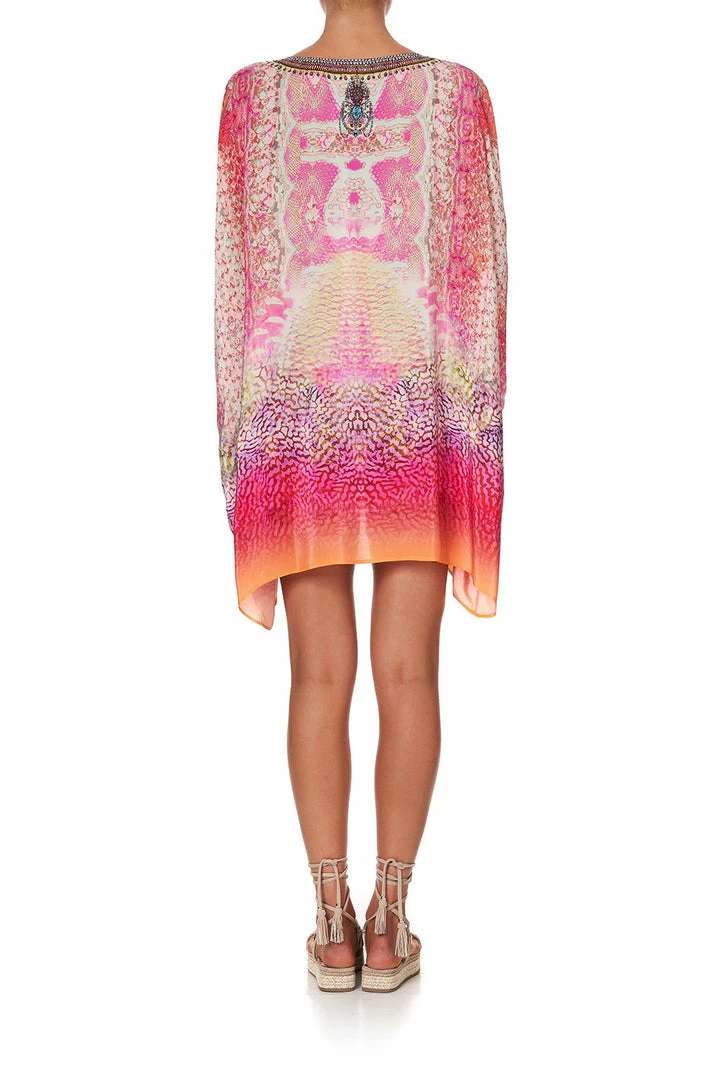 Camilla EBoutique (US) SHORT KAFTAN WITH CUFF SERPENTINE DREAMS