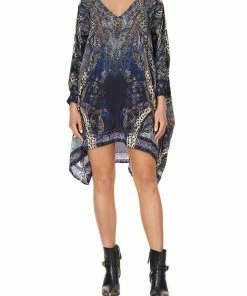 Camilla EBoutique (US) SHORT KAFTAN WITH CUFF FESTIVAL EXPRESS