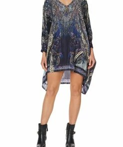 Camilla EBoutique (US) SHORT KAFTAN WITH CUFF FESTIVAL EXPRESS