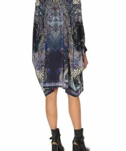 Camilla EBoutique (US) SHORT KAFTAN WITH CUFF FESTIVAL EXPRESS