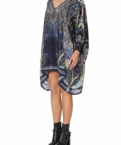 Camilla EBoutique (US) SHORT KAFTAN WITH CUFF FESTIVAL EXPRESS