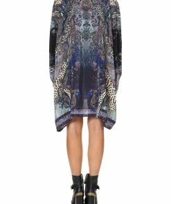 Camilla EBoutique (US) SHORT KAFTAN WITH CUFF FESTIVAL EXPRESS