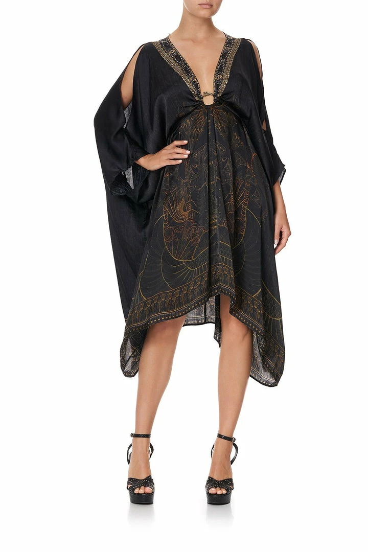 Camilla EBoutique (US) Up To 50% Off SHORT KAFTAN WITH HARDWARE COBRA KING