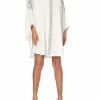 Camilla EBoutique (US) Up To 30% Off SHORT KAFTAN WITH HIGH NECK LUXE CREAM
