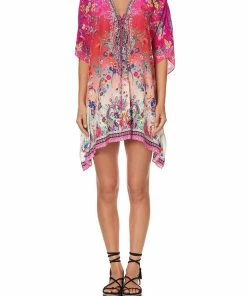 Camilla EBoutique (US) Up To 30% Off SHORT LACE UP KAFTAN FREE LOVE