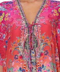 Camilla EBoutique (US) Up To 30% Off SHORT LACE UP KAFTAN FREE LOVE