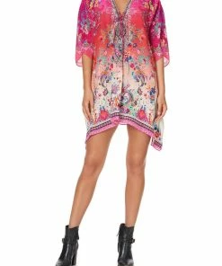 Camilla EBoutique (US) Up To 30% Off SHORT LACE UP KAFTAN FREE LOVE
