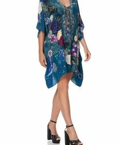 Camilla EBoutique (US) SHORT LACE UP KAFTAN LUNAR GAZING