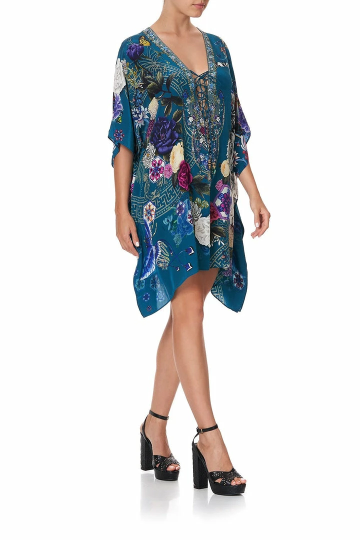 Camilla EBoutique (US) SHORT LACE UP KAFTAN LUNAR GAZING