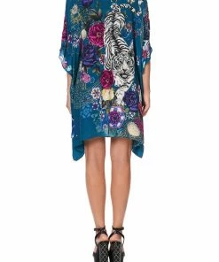 Camilla EBoutique (US) SHORT LACE UP KAFTAN LUNAR GAZING