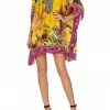 Camilla EBoutique (US) SHORT LACE UP KAFTAN SAFFRON MOON