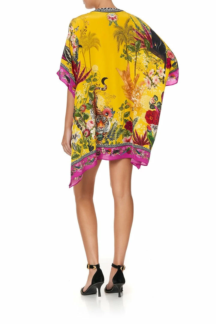 Camilla EBoutique (US) SHORT LACE UP KAFTAN SAFFRON MOON
