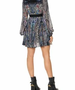 Camilla EBoutique (US) Up To 40% Off SHORT PEASANT DRESS FESTIVAL EXPRESS