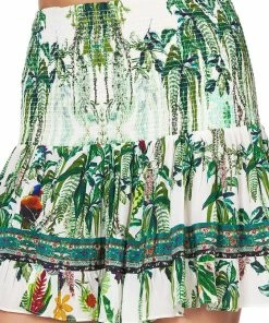 Camilla EBoutique (US) SHORT SHIRRED SKIRT DAINTREE DARLING Up To 30% Off