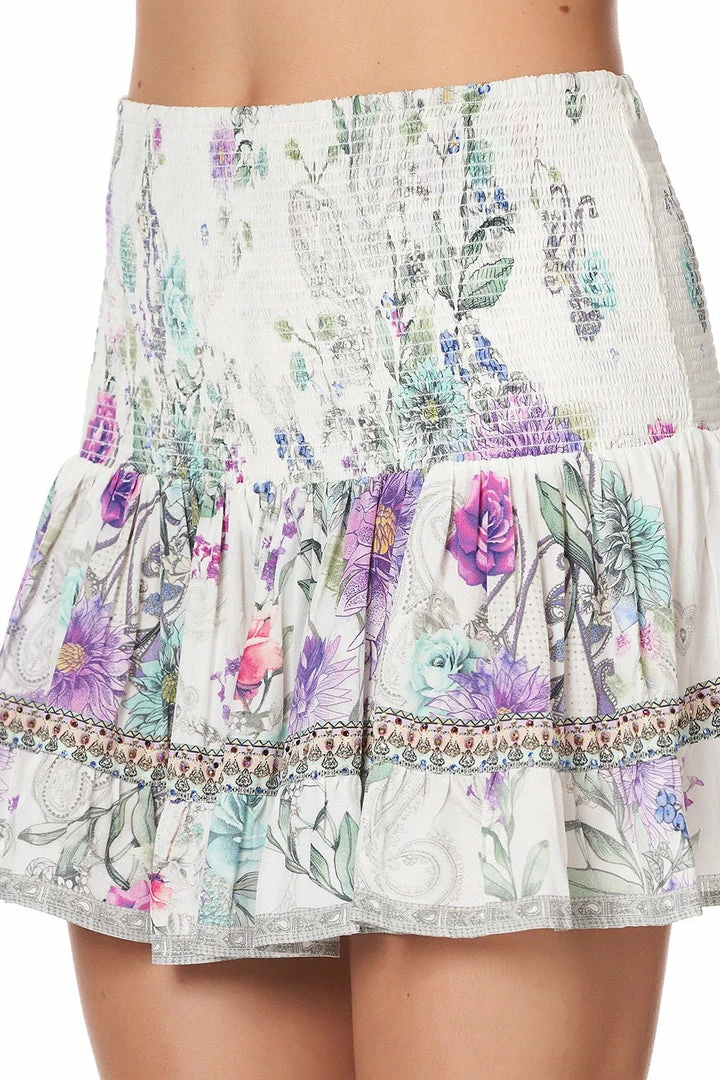 Camilla EBoutique (US) Up To 30% Off SHORT SHIRRED SKIRT FOREVER FAR