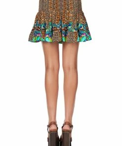 Camilla EBoutique (US) SHORT SHIRRED SKIRT MOTHER XANADU