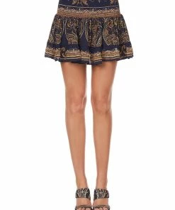 Camilla EBoutique (US) SHORT SHIRRED SKIRT SEVEN DAY WEEKEND Up To 30% Off