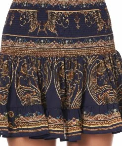 Camilla EBoutique (US) SHORT SHIRRED SKIRT SEVEN DAY WEEKEND Up To 30% Off