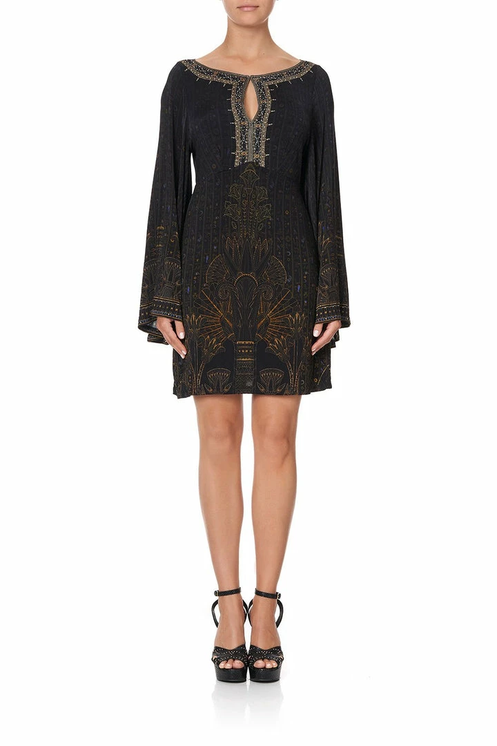 Camilla EBoutique (US) SHORT WIDE SLEEVE JERSEY DRESS COBRA KING