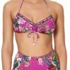 Camilla EBoutique (US) SIDE GATHER TRI TOP JUNGLE LANGUAGE Up To 30% Off