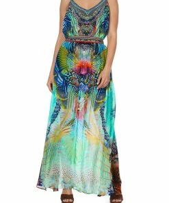 Camilla EBoutique (US) Up To 30% Off SKIRT WITH PINTUCK WAISTBAND REEF WARRIOR