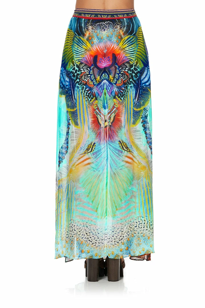 Camilla EBoutique (US) Up To 30% Off SKIRT WITH PINTUCK WAISTBAND REEF WARRIOR