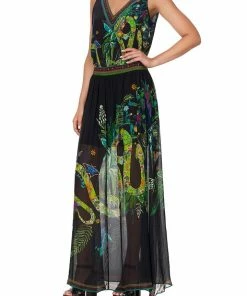 Camilla EBoutique (US) SIDE SPLIT OVERLAY SKIRT RIVER CRUISE Up To 30% Off