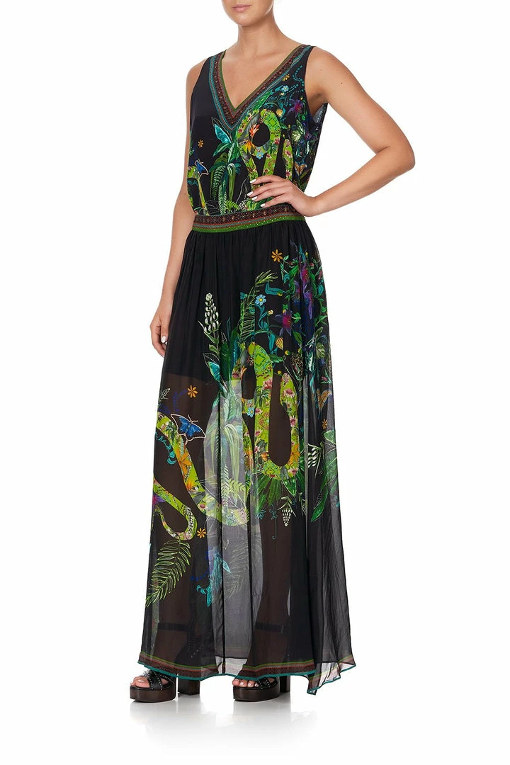 Camilla EBoutique (US) SIDE SPLIT OVERLAY SKIRT RIVER CRUISE Up To 30% Off