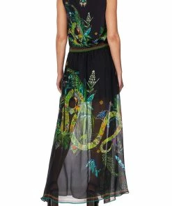 Camilla EBoutique (US) SIDE SPLIT OVERLAY SKIRT RIVER CRUISE Up To 30% Off