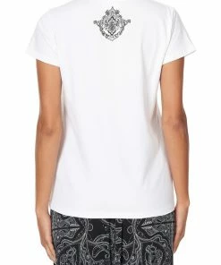 Camilla EBoutique (US) SLIM FIT ROUND NECK T-SHIRT MIDNIGHT PEARL Up To 30% Off