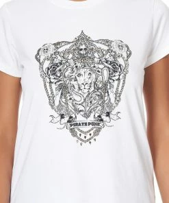 Camilla EBoutique (US) SLIM FIT ROUND NECK T-SHIRT MIDNIGHT PEARL Up To 30% Off