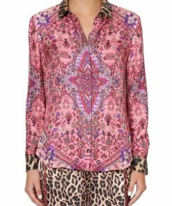 Camilla EBoutique (US) SLIM FIT LONG SLEEVE SHIRT LOTUS LOVERS