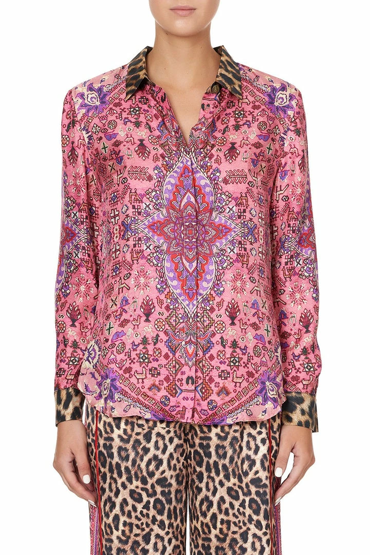 Camilla EBoutique (US) SLIM FIT LONG SLEEVE SHIRT LOTUS LOVERS