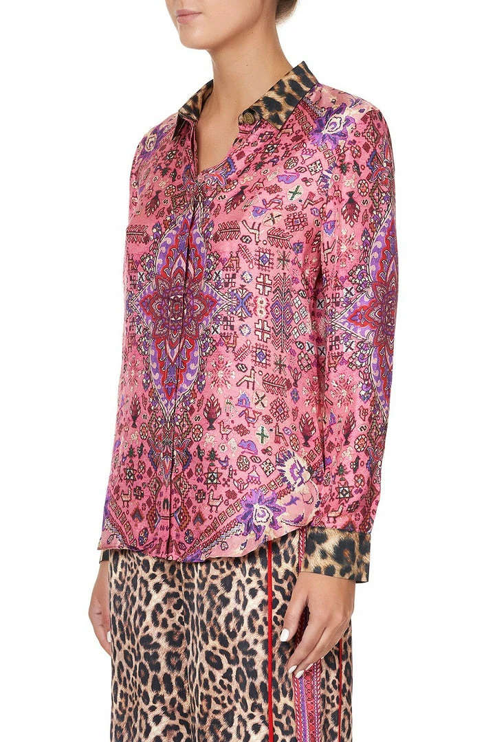 Camilla EBoutique (US) SLIM FIT LONG SLEEVE SHIRT LOTUS LOVERS