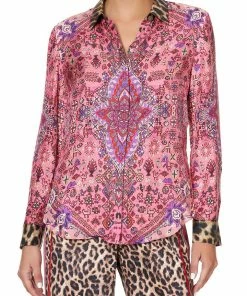 Camilla EBoutique (US) SLIM FIT LONG SLEEVE SHIRT LOTUS LOVERS