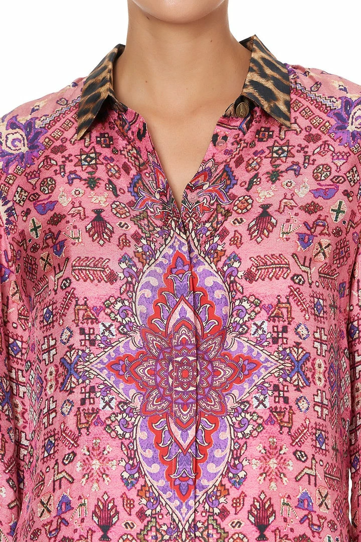 Camilla EBoutique (US) SLIM FIT LONG SLEEVE SHIRT LOTUS LOVERS