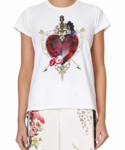 Camilla EBoutique (US) SLIM FIT ROUND NECK TSHIRT FAIRY GODMOTHER Up To 30% Off