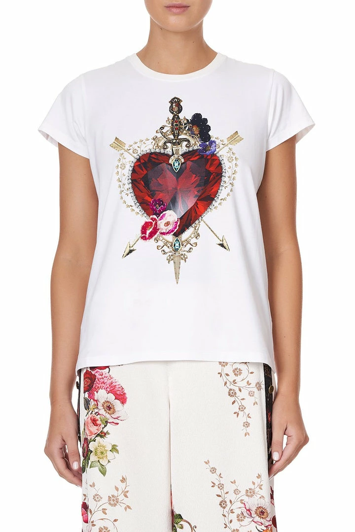 Camilla EBoutique (US) SLIM FIT ROUND NECK TSHIRT FAIRY GODMOTHER Up To 30% Off