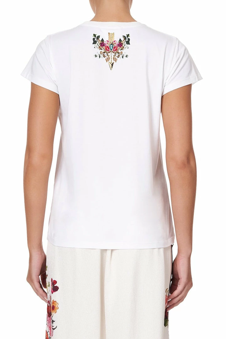 Camilla EBoutique (US) SLIM FIT ROUND NECK TSHIRT FAIRY GODMOTHER Up To 30% Off
