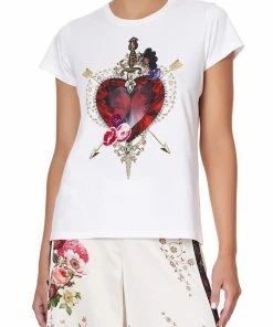 Camilla EBoutique (US) SLIM FIT ROUND NECK TSHIRT FAIRY GODMOTHER Up To 30% Off