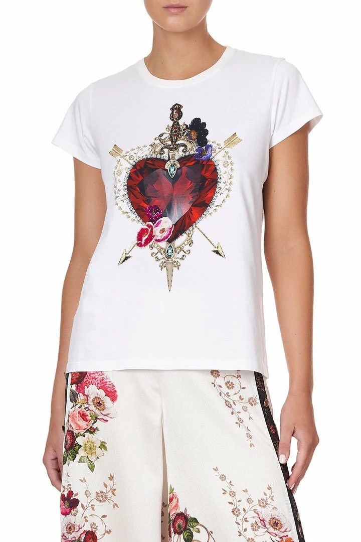 Camilla EBoutique (US) SLIM FIT ROUND NECK TSHIRT FAIRY GODMOTHER Up To 30% Off