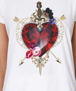 Camilla EBoutique (US) SLIM FIT ROUND NECK TSHIRT FAIRY GODMOTHER Up To 30% Off
