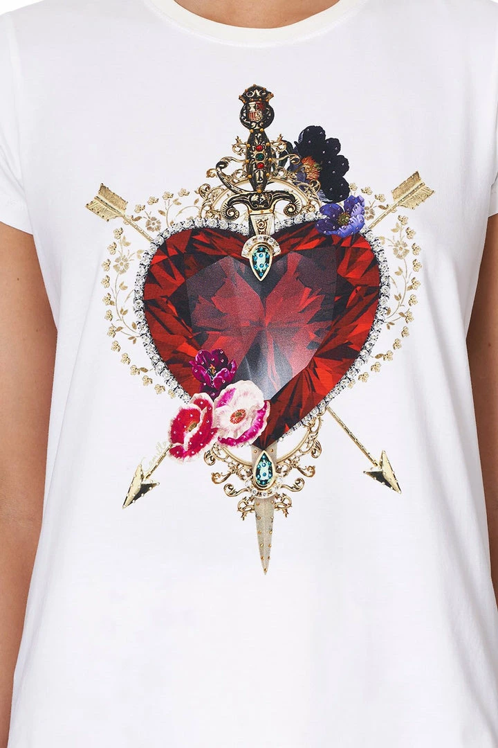 Camilla EBoutique (US) SLIM FIT ROUND NECK TSHIRT FAIRY GODMOTHER Up To 30% Off