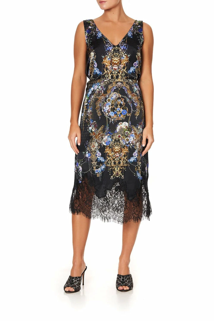 Camilla EBoutique (US) Up To 30% Off SLIP MIDI SKIRT PALACE PLAYHOUSE