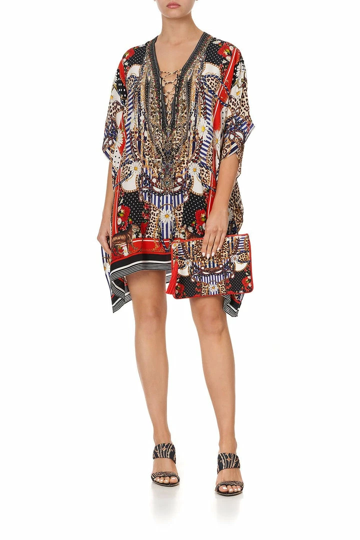 Camilla EBoutique (US) SMALL CANVAS CLUTCH DEAR BRIGITTE Up To 30% Off