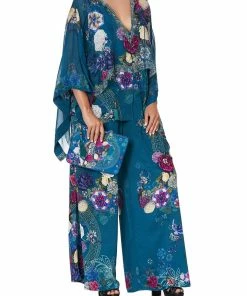 Camilla EBoutique (US) Up To 30% Off SMALL CANVAS CLUTCH LUNAR GAZING