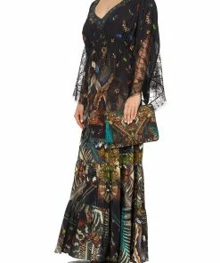 Camilla EBoutique (US) SMALL CANVAS CLUTCH MATERNAL INSTINCT