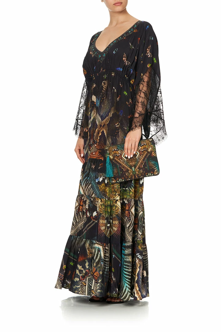 Camilla EBoutique (US) PANEL DRESS WITH LACE SLEEVE MATERNAL INSTINCT Up To 50% Off